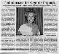 "Neue Mittelland Zeitung" vom Januar 2001